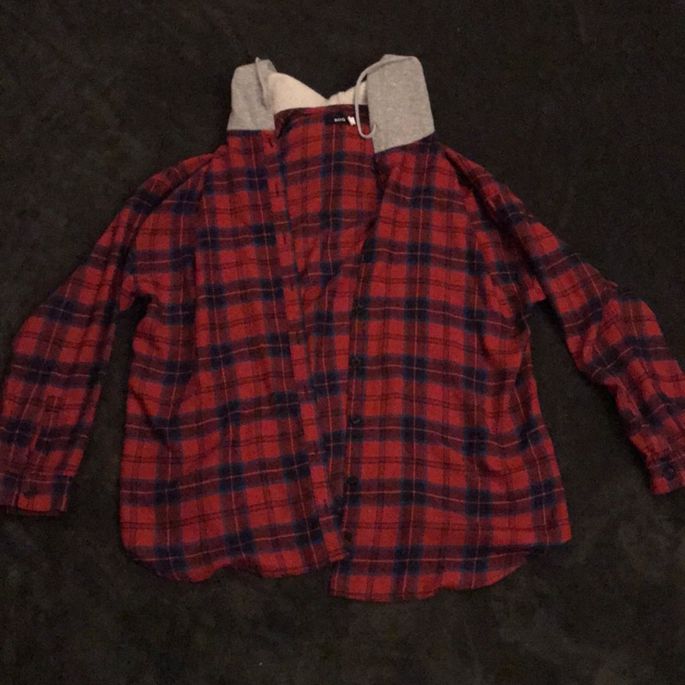 URBAN OUTFITTERS | BDG plaid button up sweater